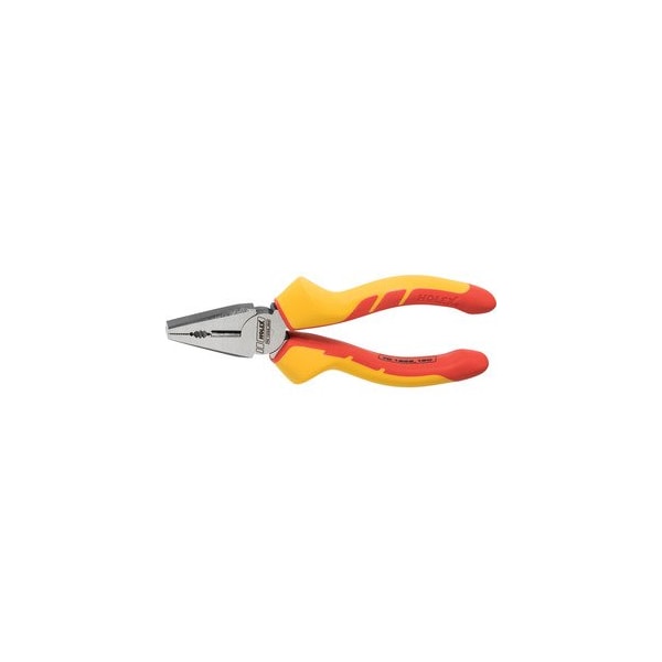 Vanadium combination pliers VDE insulated- Overall length: 160mm